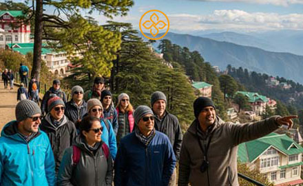 Group travellers exploring Kasol, Dharamshala and Dalhousie hills