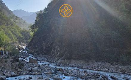Unexplored Jibhi village in the Tirthan Valley forests