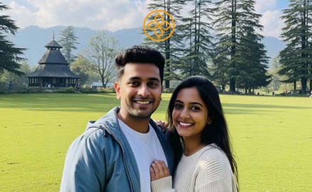 Newlyweds' scenic drive through Shimla, Kufri and Kullu