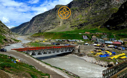 Manali to Leh highway crossing Sarchu on a road trip to Ladakh